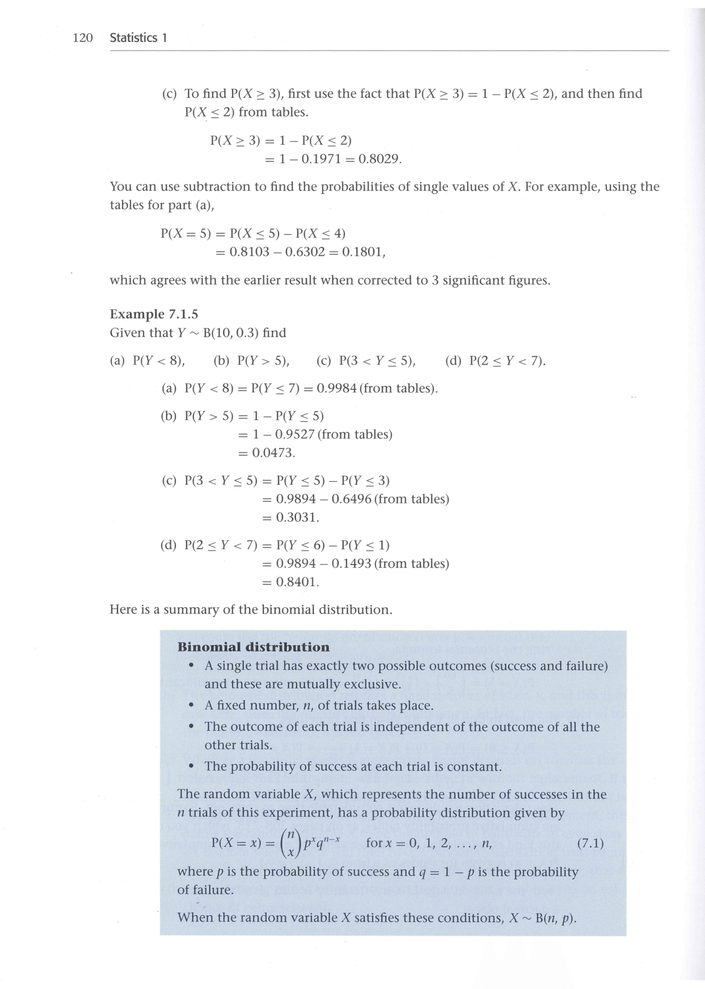 Cambridge Statistics